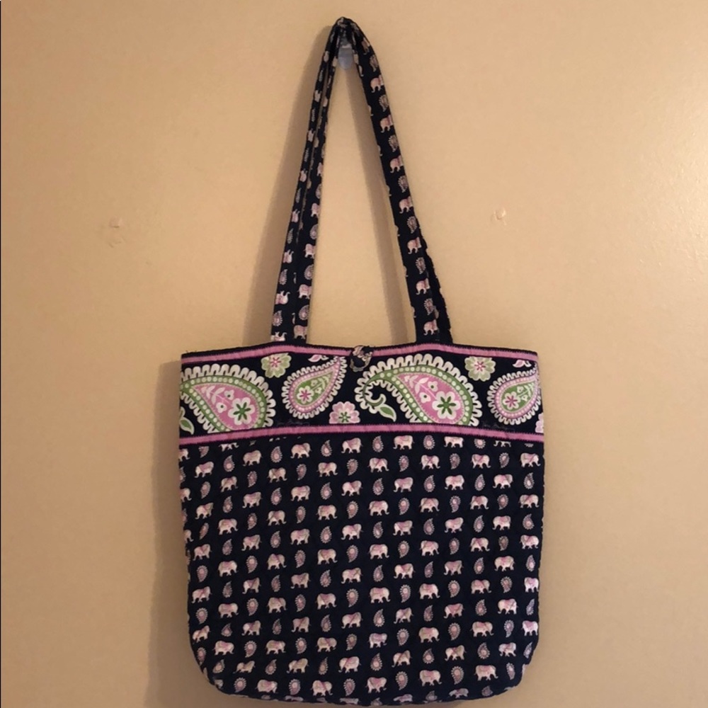 Vera Bradley Tote - Elephants